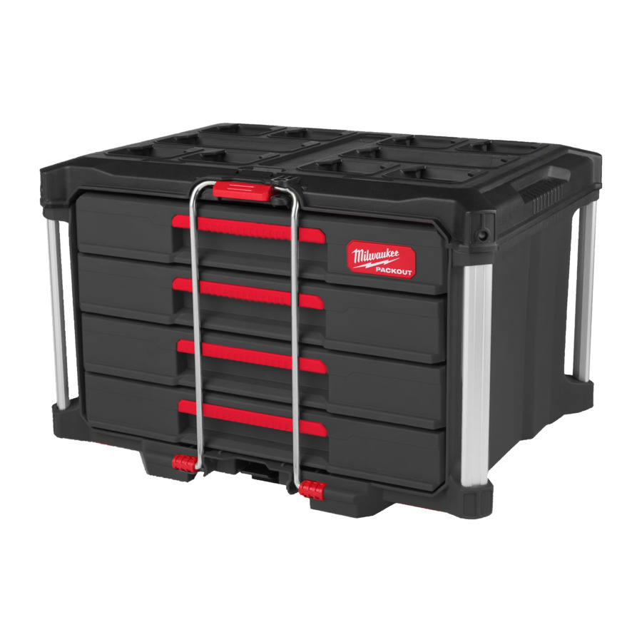 PACKOUT 4 DRAWER TOOL BOXMILWAUKEE
