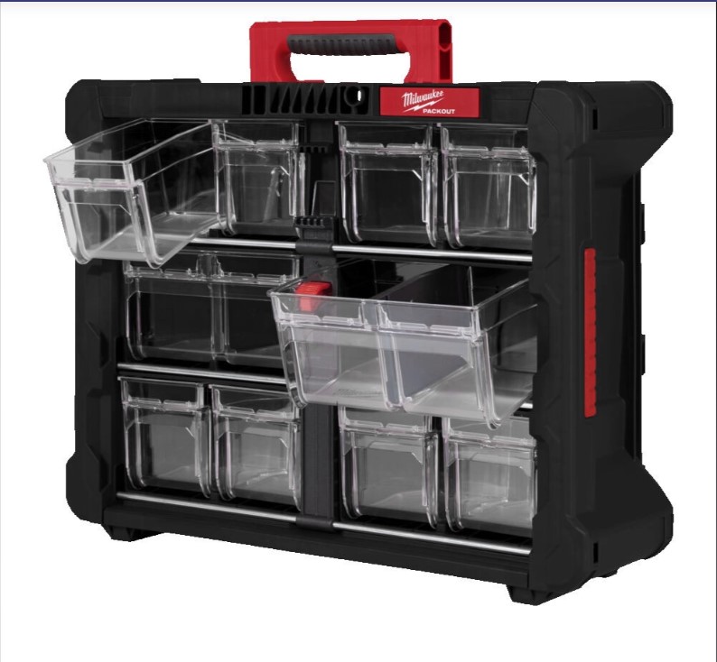 PACKOUT TIP BIN ORGANISER MILWAUKEE