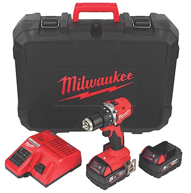 M18BLPDRC-502C BRUSHLESS COMBI DRILL 18V KIT MILWAUKEE