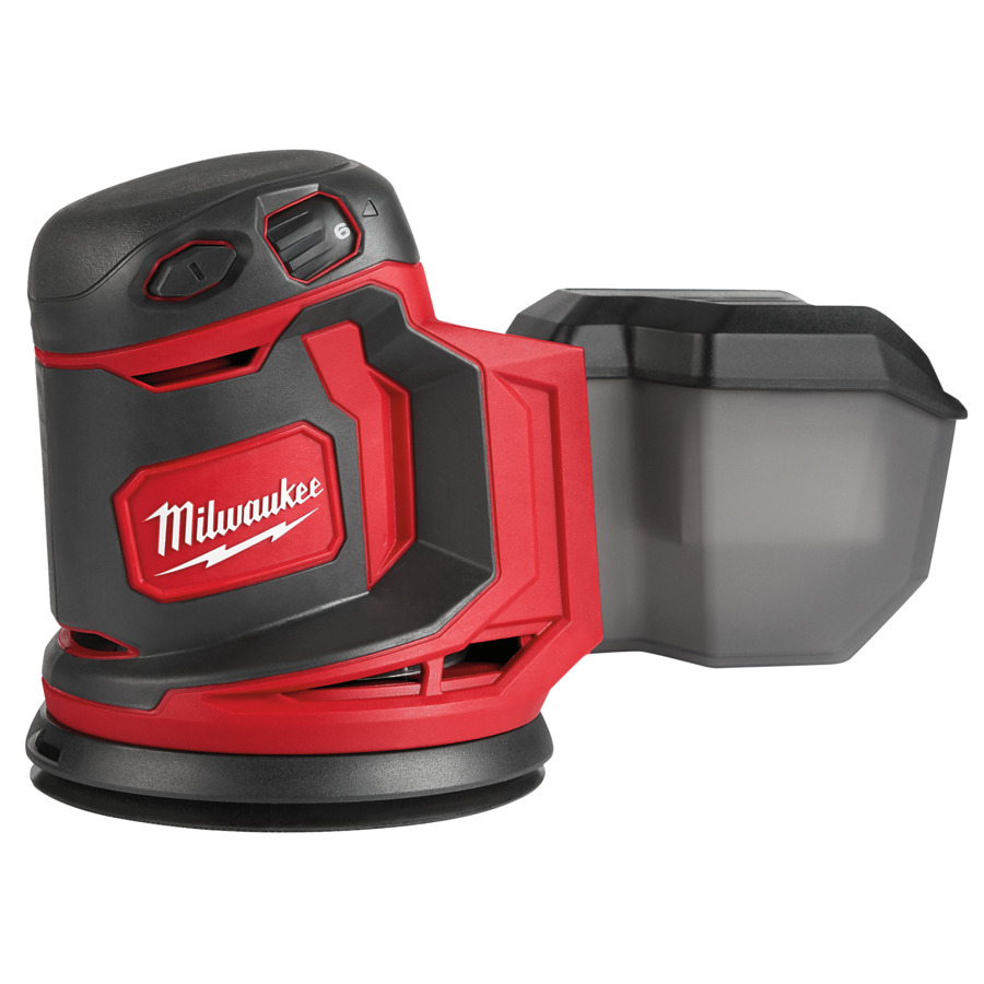 M18BOS125 125mm BRUSHED ORBITAL SANDER 18V BODY ONLY MILWAUKEE