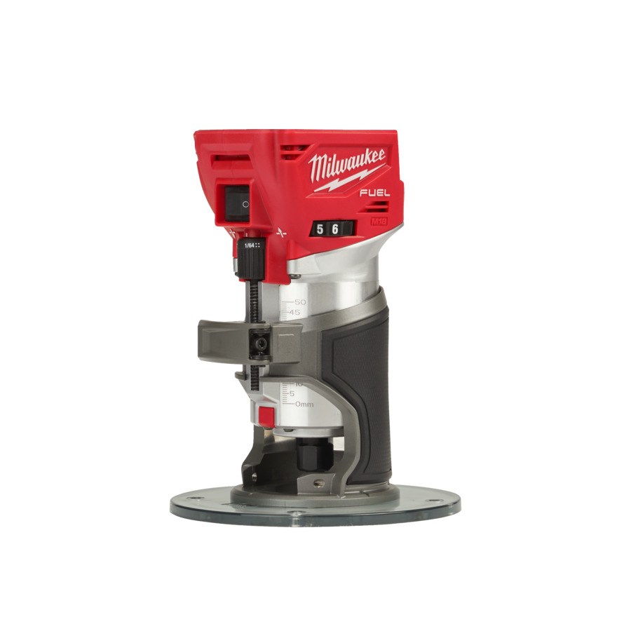 M18FTR-0 1/4" FUEL TRIM ROUTER KIT BODY ONLY IN CASE MILWAUKEE