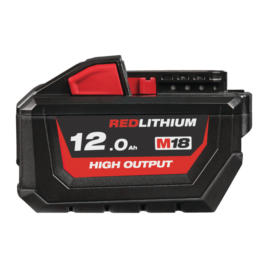 M18HB12 12AH LI-ON HIGH OUTPUT BATTERY PACK 18V MILWAUKEE
