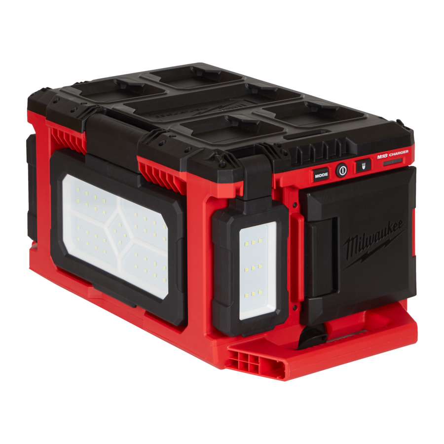 M18POALC-0 PACKOUT LIGHT 18V IP54 3000 LUMENS 240V MILWAUKEE