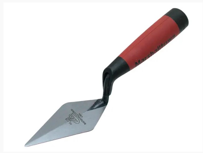 M46114D Pointing Trowel London Pattern DuraSoft Handle 4in