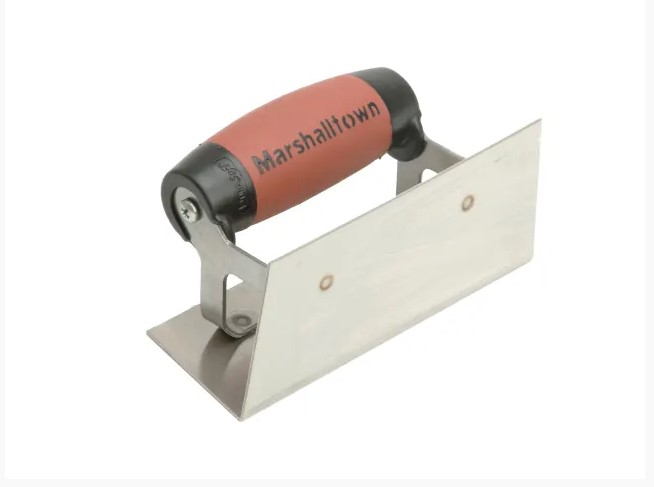 65SSD Stainless Steel Internal Corner Trowel Square DuraSoft Handle