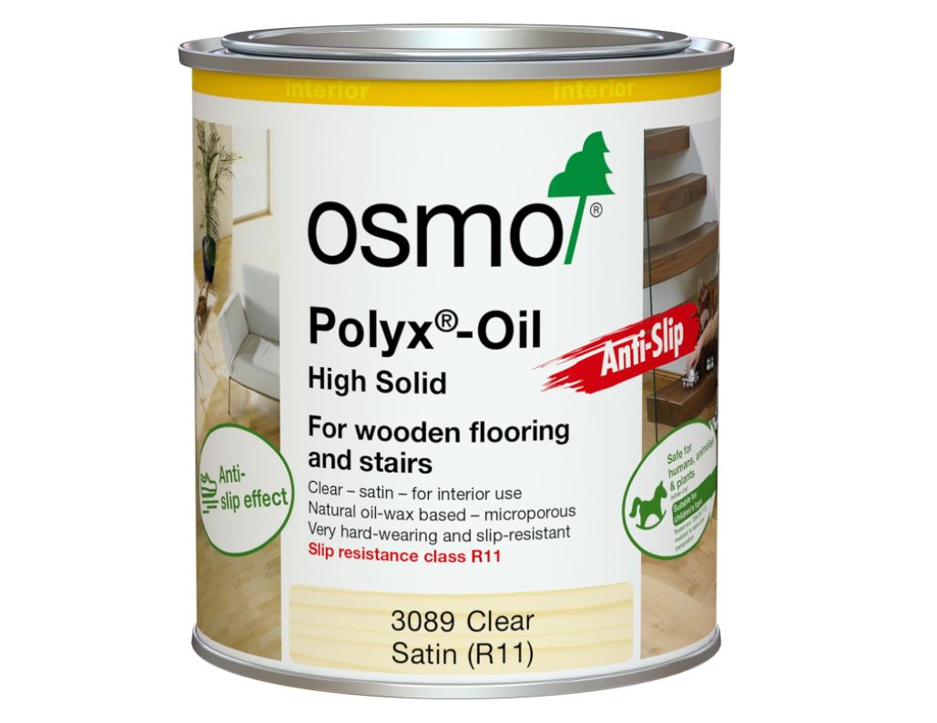 2.5ltr 3089 POLYX OIL ANTISLIP CLEAR SATIN OSMO