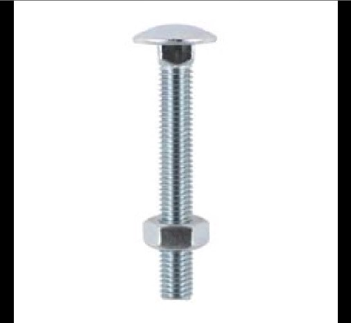 M16 x 130 CUP SQUARE BOLT & HEX NUT 10-BOX