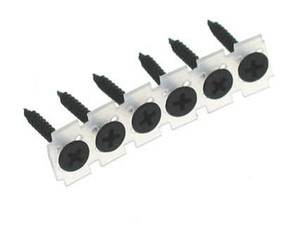 COLLATED DRYWALL SCREWS, FINE THREAD