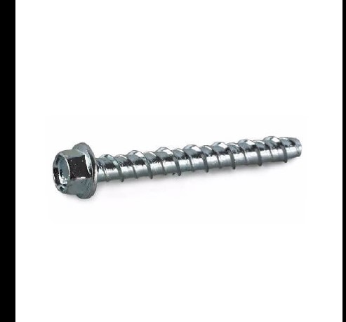 6 x 75mm HEXAGON FLANGE HEAD CONCRETE BOLT ANKERBOLT ZINC PLATED 26-PK