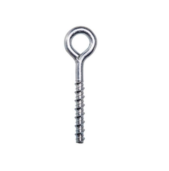 6 x 50mm CONCRETE BOLT ANKERBOLT EYE BOLT ZINC PLATED 2-PK