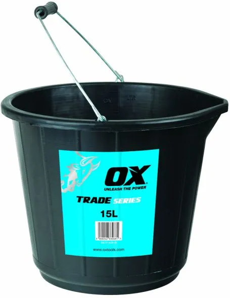 15-LTR PRO SERIES BUCKET BLACK
