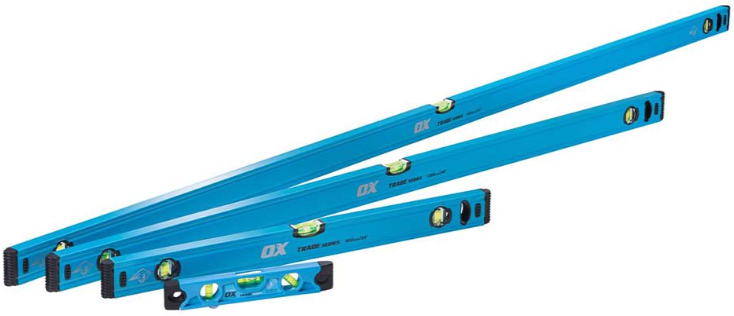 TRADE SERIES SPIRIT LEVEL SET 4-PCE OX