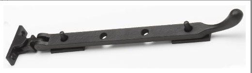 250mm (10") CASEMENT STAY BLACK ANTIQUE PRIMALITE