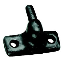 CRANKED CASEMENT STAY PIN BLACK ANTIQUE