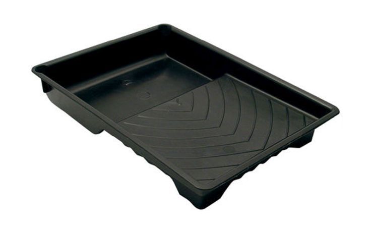 230mm (9")  BLACK PLASTIC PAINT TRAY  RODO