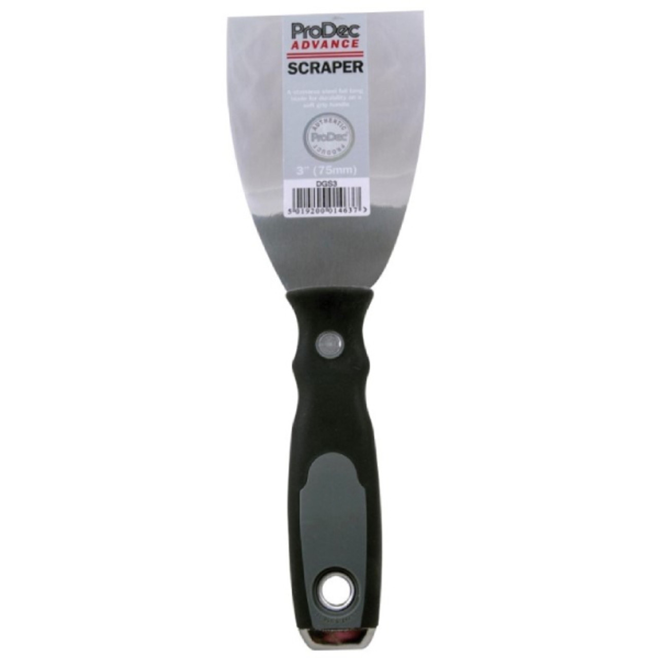 75mm (3") DURAGRIP SOFT GRIP SCRAPER  RODO
