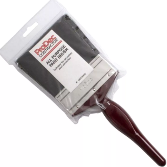 100mm (4") ALL PURPOSE PAINT BRUSH  RODO