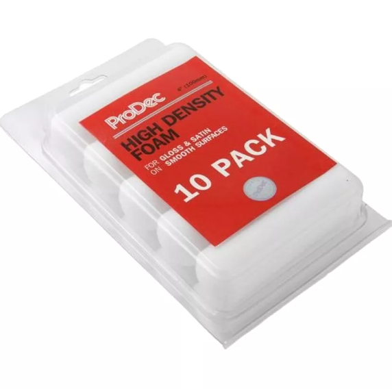 4" HD FOAM MINI ROLLERS 10-PK  RODO