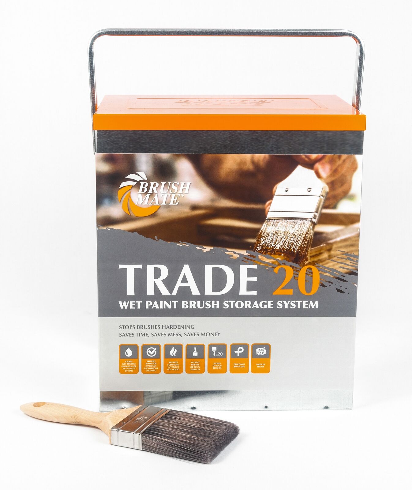 BRUSHMATE TRADE 20 BRUSH STORAGE SYSTEM  RODO