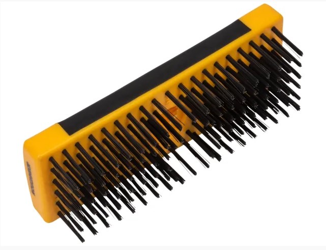 Heavy-Duty Scrub Brush Soft Grip 200mm (8in) NO Handle