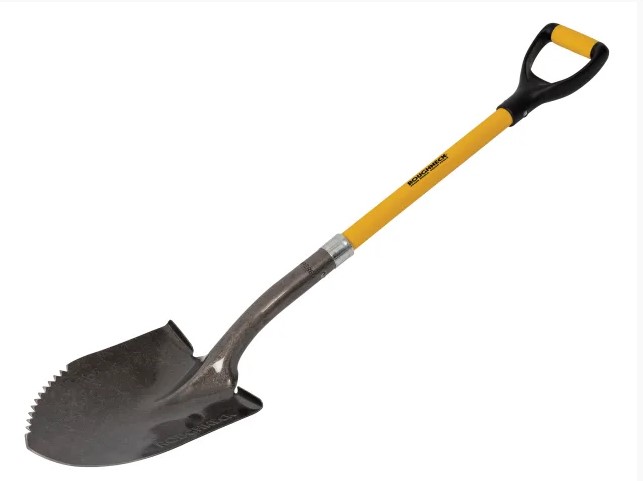 Sharp Edge Round Shovel
