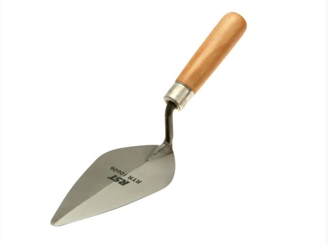Pointing Trowel London Pattern Wooden Handle 6in
