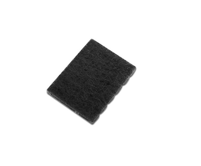 152mm x 229mm (6" x 9") BLACK MEDIUM NON-WOVEN HAND PAD 20-PK