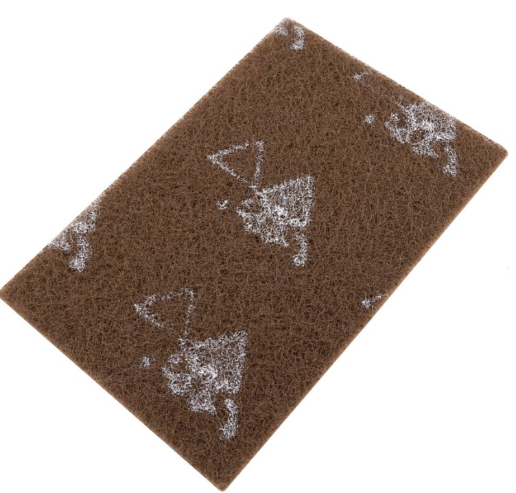 152mm x 229mm (6" x 9") GOLD (BROWN) MICRO FINE NON-WOVEN HAND PAD 10-PK