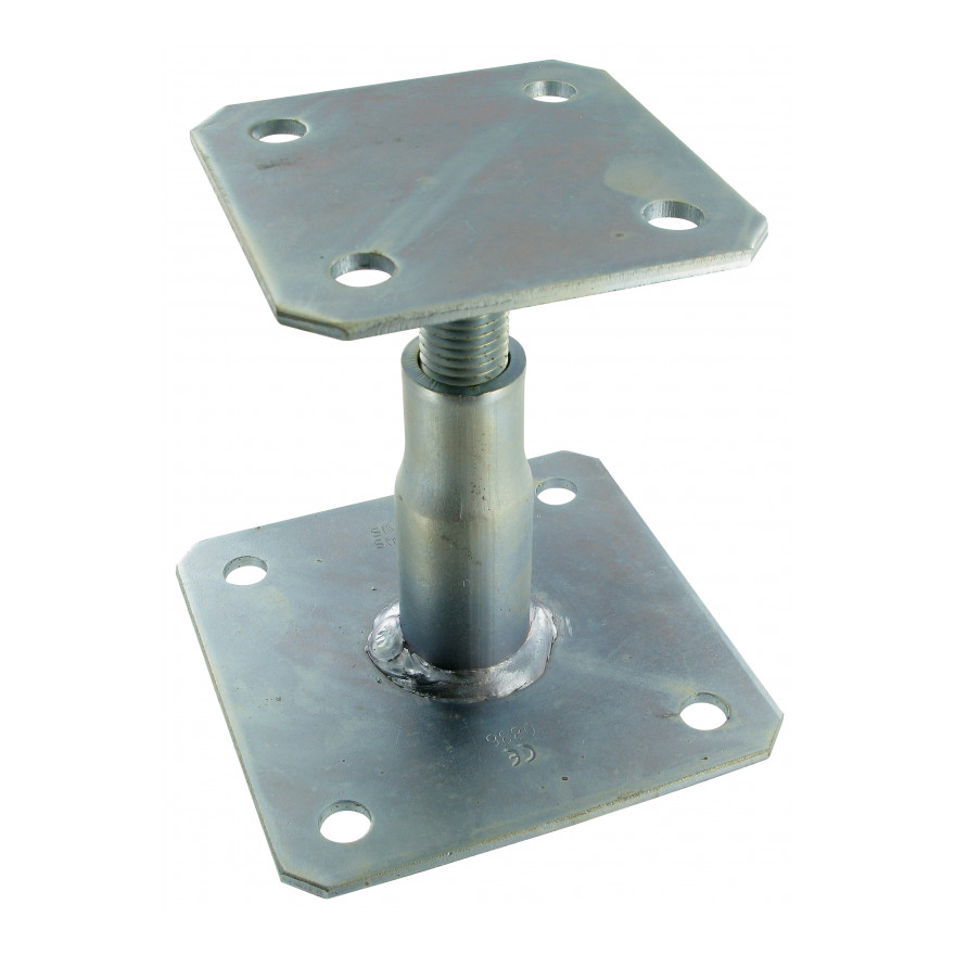 100mm x 130mm ADJUSTABLE POST BASE