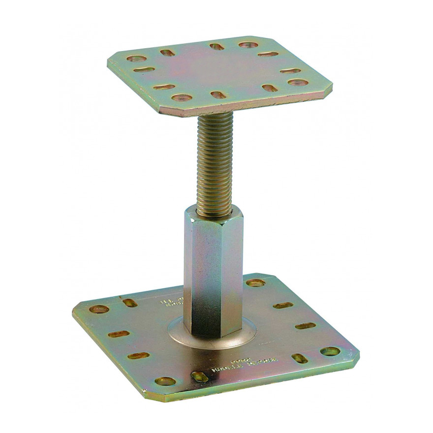 100mm x 130mm ADJUSTABLE POST BASE