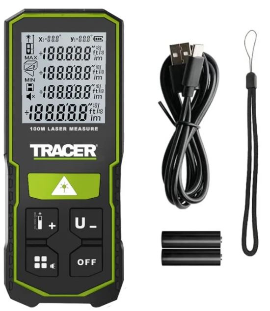 100-MTR GREEN LINE LASER MEASURE