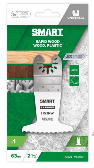 63mm LONG LIFE WOOD BLADE 1-PK