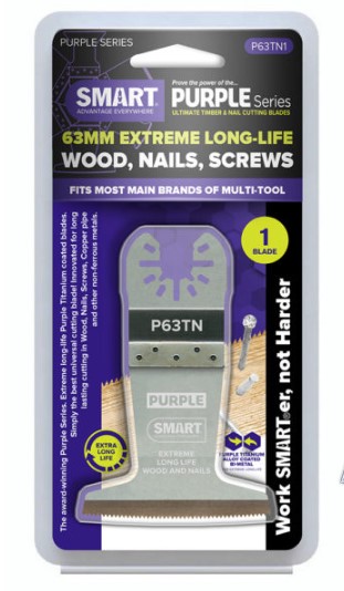 63mm  TITANIUM SERIES BI-METAL MULTI-TOOL BLADE 1-PK