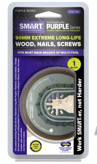 90mm TITANIUM SERIES BI-METAL MULTI-TOOL BLADES 1-PK