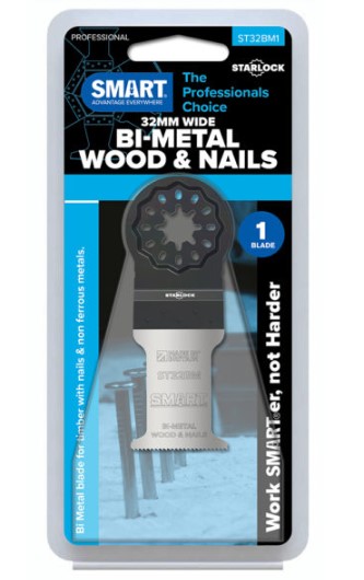 32mm STARLOCK ULTIMATE BI METAL BLADE 1-PK