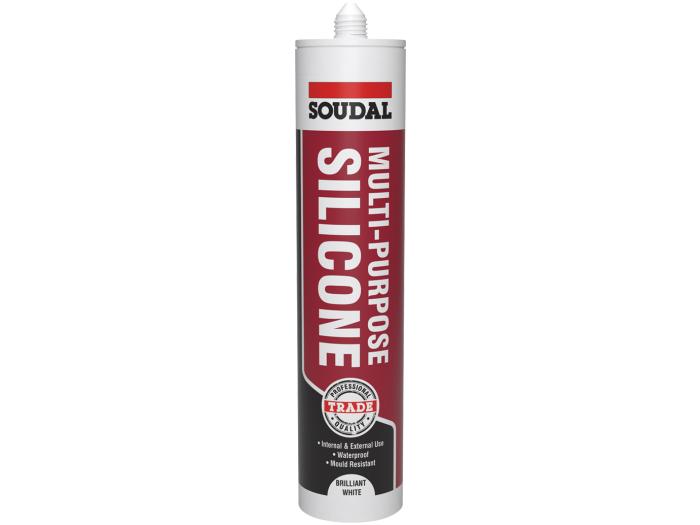 270ml TRADE MULTI PURPOSE SILICONE WHITE