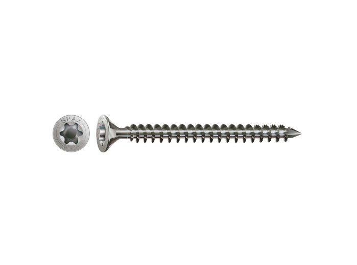 10.0 X 16mm Spax T-Star Plus Flat Countersunk Full Thread Grade A4 Stainless Steel Torx Head 50 50 BOX  TIMBER SCREWS