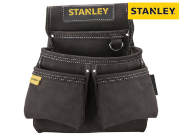 STST1-80116 Leather Double Nail Pocket Pouch