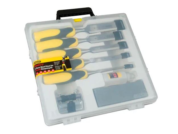 DYNAGRIP Chisel with Strike Cap Set, 5 Piece + Accessories