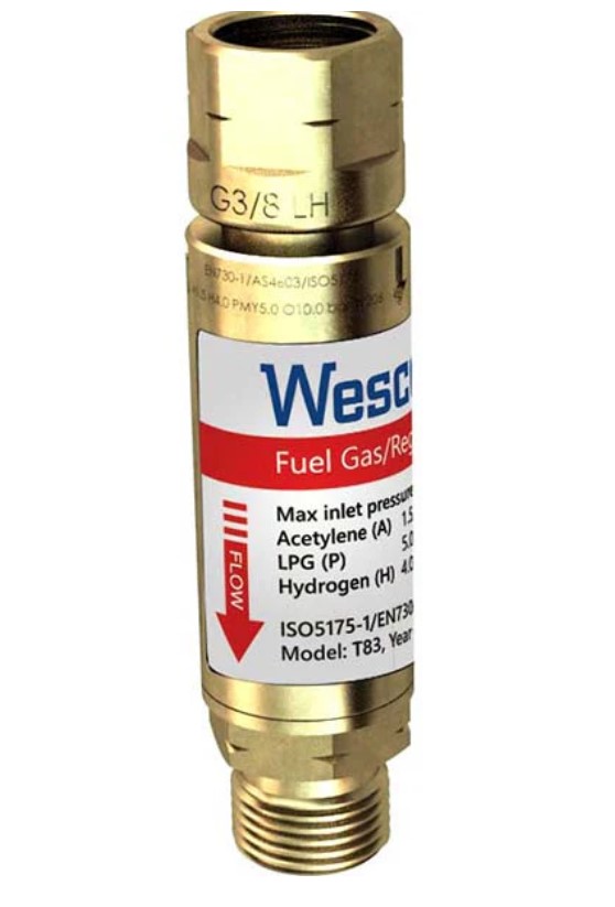 SWP WESCOL FUEL GAS FLASHBACK ARRESTER