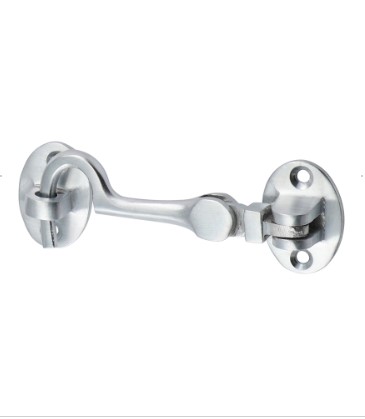 75mm (3") CABIN HOOK SATIN CHROME 1-PCE