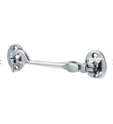 100mm (4") CABIN HOOK POLISHED CHROME PACK-QTY-1