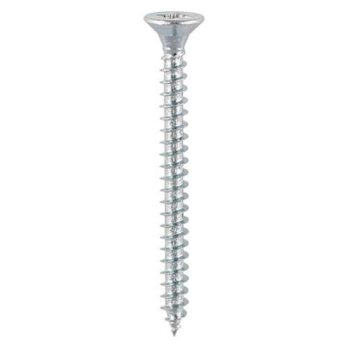 3.5 x 15mm Solo Chipboard & Woodscrews  Pozi Double Countersunk Zinc 200 Box Screws