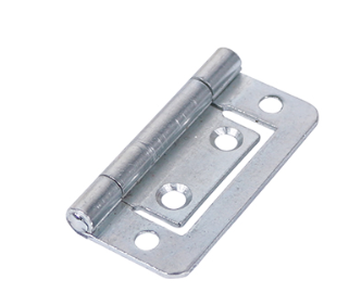 50mm (2") FLUSH HINGE ZINC PLATED 1-PR
