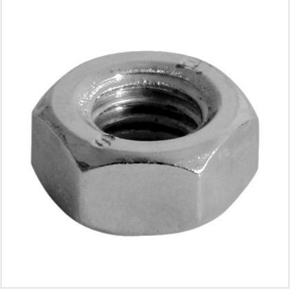 M5 HEXAGON FULL NUTS A2 STAINLESS STEEL 50-PK