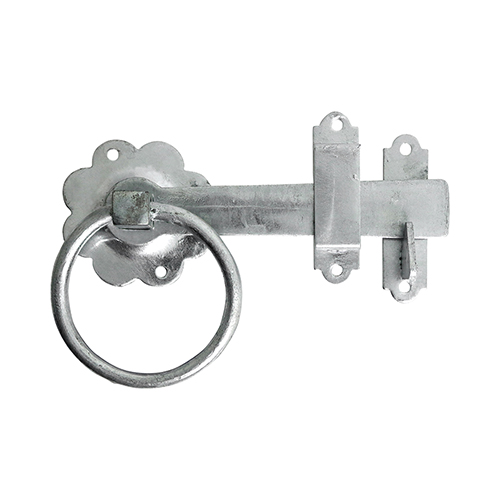 150mm (6") RING GATE LATCH GALVANISED