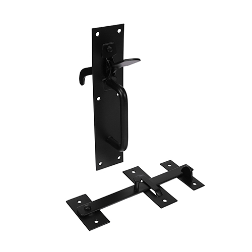 205mm (8") MEDIUM SUFFOLK LATCH BLACK