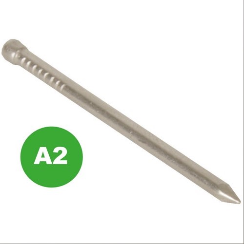 40mm x 2.65mm LOST HEAD STAINLESS STEEL NAIL 1-Kg TIMCO