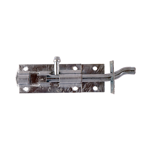 160mm (6") NECKED TOWER BOLT GALVANISED