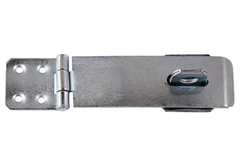 115mm (4") HASP & STAPLE ZINC